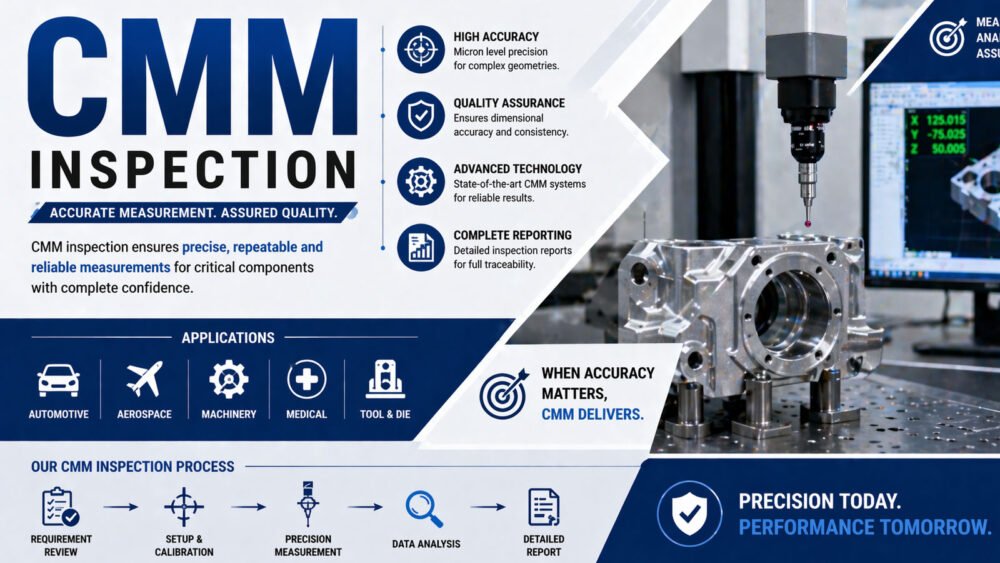 CMM inspection - Joad Academy