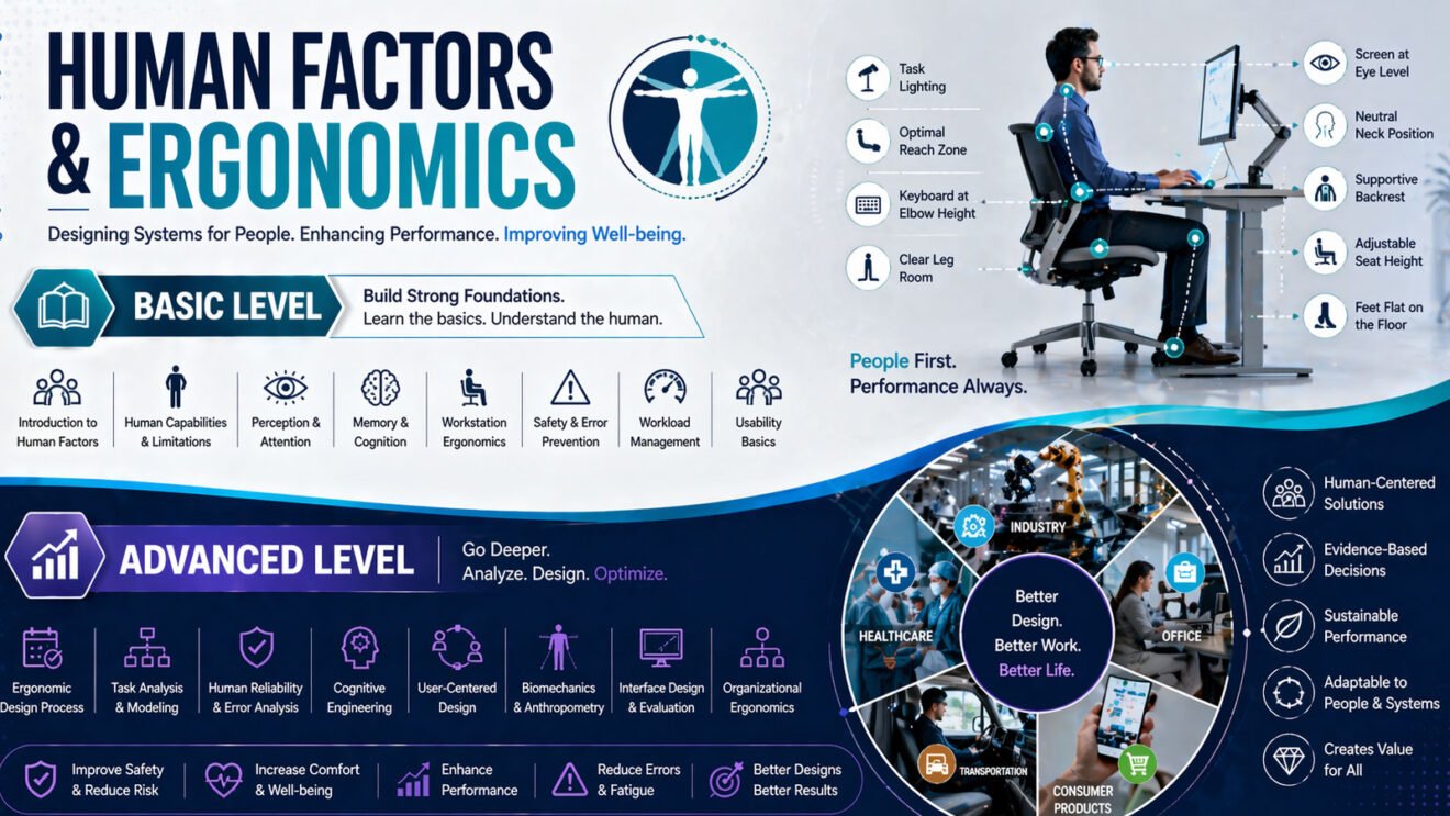 Human Factors and Ergonomics Basic and Advanced Level - Joad Academy