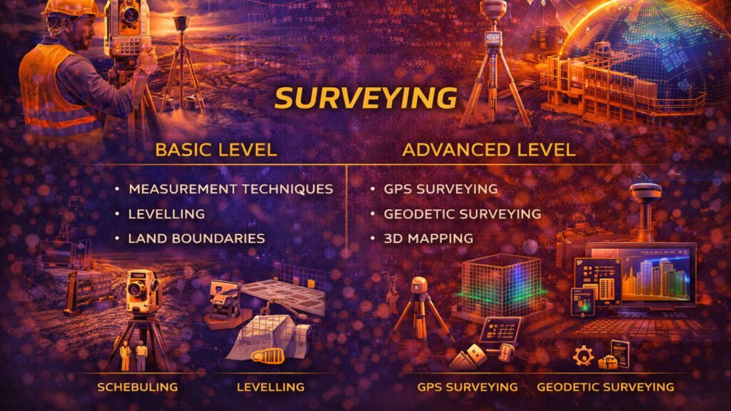 Surveying Basic and Advanced Level - Joad Academy